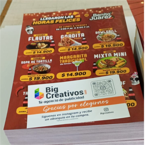 Volantes publicitarios a full color - Image 2